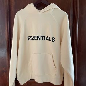 NWOT Fear of God Hoodie - BUTTERCREAM
